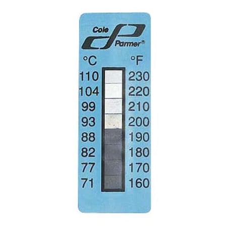 Digi-Sense Irreversible 5 to Pt Vertical Temp, PK 10 09035-19